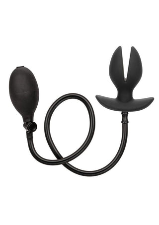 Expandable Silicone Inflatable Plug - Black