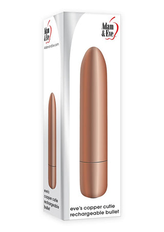 Adam and Eve - Eve's Copper Cutie Rechargeable Bullet Vibrator - Copper