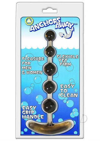 Anchors Away Anal Beads - Black