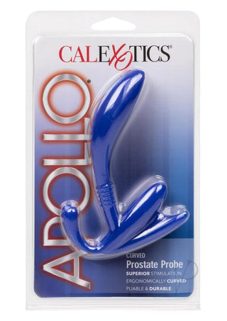 Apollo Curved Prostate Stimulator - Blue