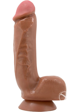 Au Naturel Macho Dildo - Caramel - 8.75in