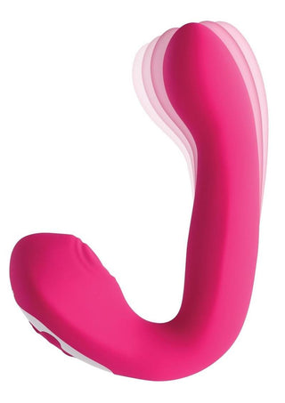 Buck Wild Rechargeable Silicone Dual Massager with Clitoral Stimulation