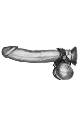 C and B Gear V-Style Cock Ring with Ball Divider