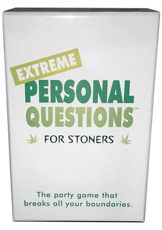 Extreme Personal Questions For Stoners