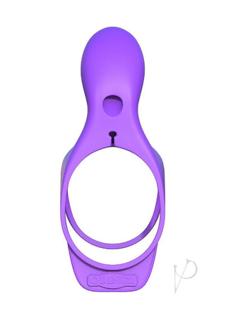 Fantasy C-Ringz Ultimate Silicone Couples Cage Cock Ring - Purple