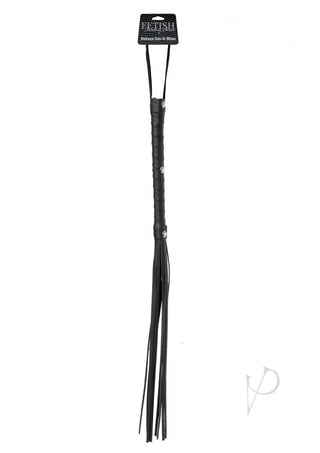 Fetish Fantasy Series Limited Edition Deluxe Cat O' Nine Flogger - Black