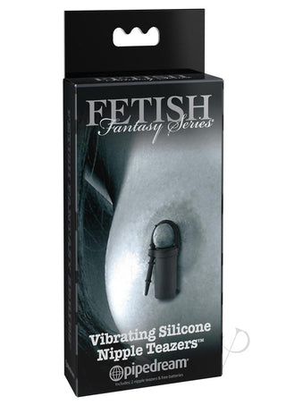 Fetish Fantasy Series Limited Edition Vibrating Silicone Nipple Teazers - Black