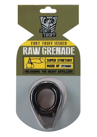 Fort Troff Artillery Raw Grenade Cock Ring - Smoke