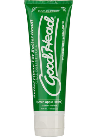 Goodhead Oral Delight Gel Flavored - Green Apple - 4oz