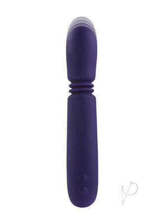 Handy Thruster Rechargeable Silicone Vibrator - Purple