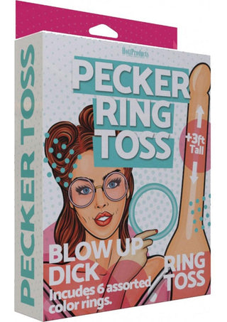 Inflatable Pecker Ring Toss Game