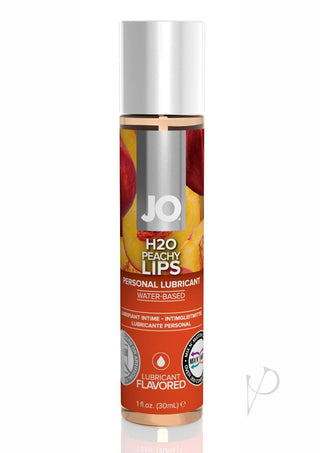 JO H2o Water Based Flavored Lubricant Peachy Lips - 1oz