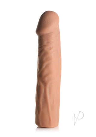 Jock Extra Long Penis Extension Sleeve - Caramel - 3in