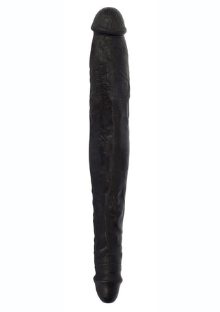 Jock Tapered Double Dildo - Black - 13in