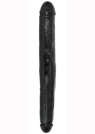 Jock Tapered Double Dildo - Black - 18in