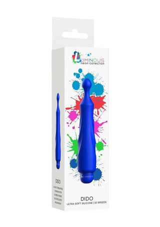 Luminous Dido Bullet with Silicone Sleeve - Blue