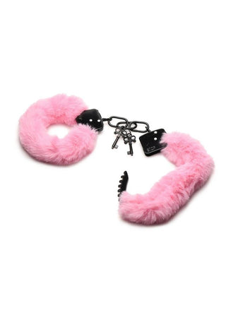 Master Series Cuffed In Fur Furry Handcuffs