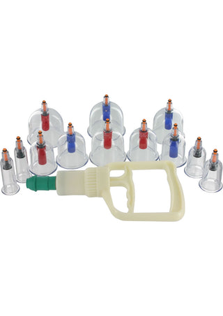 Master Series Sukshen 12 Piece Cupping System