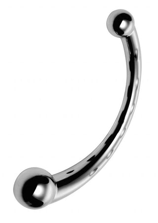 Master Series The Curvy Steel Dual Ended Dildo