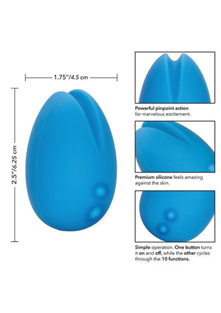 Mini Marvels Marvelous Eggciter Silicone Rechargeable Massager