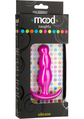 Mood Naughty 3 Silicone Anal Plug - Pink - Medium