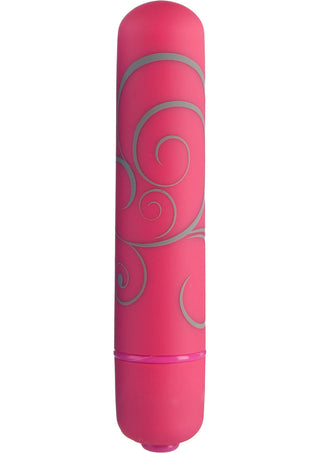 Mood Powerful 7 Function Small Bullet Waterproof - Pink - Small - 3.5in