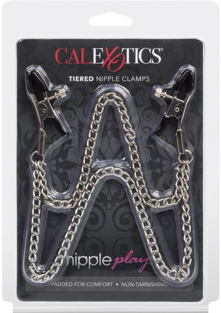 Nipple Play Tiered Nipple Clamps - Silver