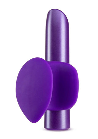 Noje B6 Iris Rechargeable Silicone Vibrator - Pink/Purple