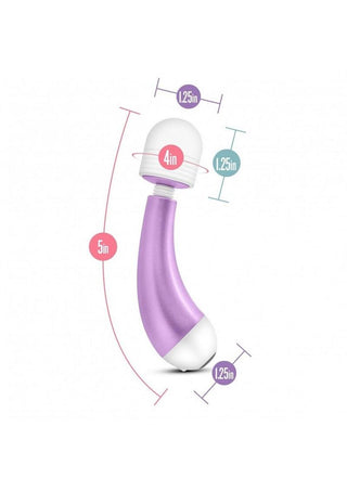 Noje Delite Wisteria Rechargeable Silicone Wand Massager