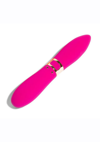 Nu Sensuelle Deux Silicone Rechargeable Bullet - Magenta/Pink/Rose Gold