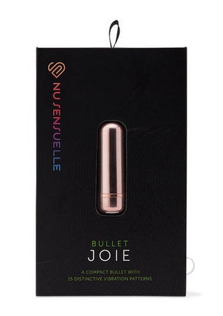 Nu Sensuelle Joie Rechargeable Bullet - Gold/Rose Gold