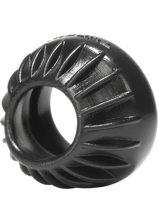 Oxballs Turbine Silicone Cock Ring - Black - 1.75in