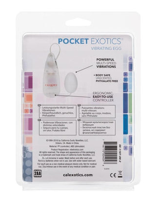 Pocket Exotics Vibrating Egg