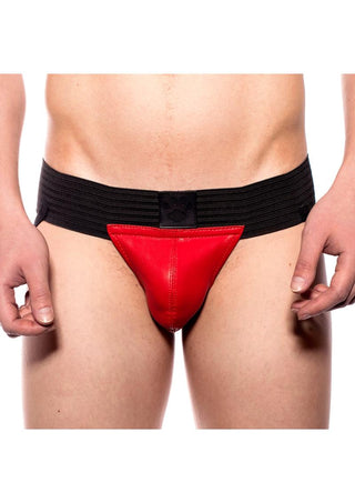 Prowler Red Pouch Jock - Black/Red - Medium