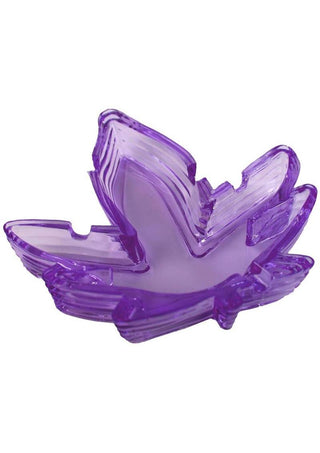 Purple Potleaf Ashtray - Purple