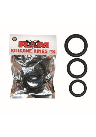 Ram Silicone Cock Rings