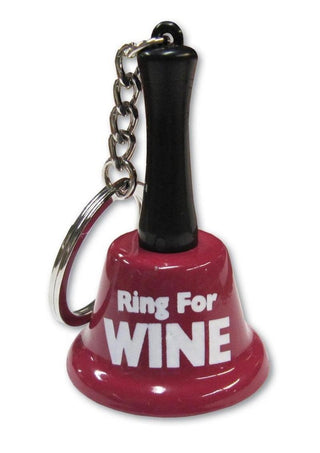 Ring For Wine Keychain Bell