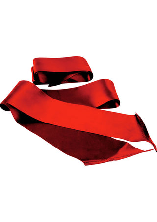 Sex and Mischief Silky Sash Restraints Beginner - Red