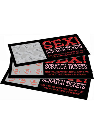 Sex! Scratch Tickets - 8 Per Pack