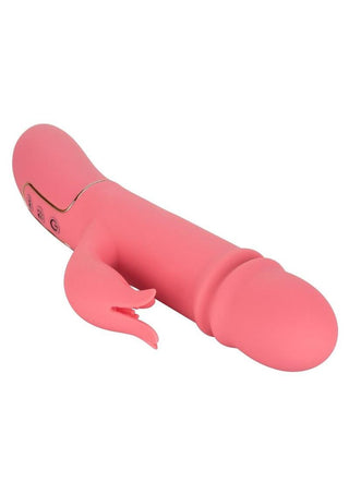 Shameless Tease Rechargeable Silicone Thrusting Rabbit Vibrator