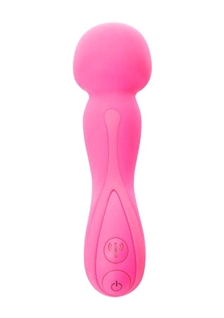 Sincerely Silicone Rechargeable Wand Vibrator - Pink