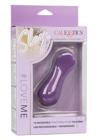 Slay Lover Silicone Rechargeable Massager - Purple