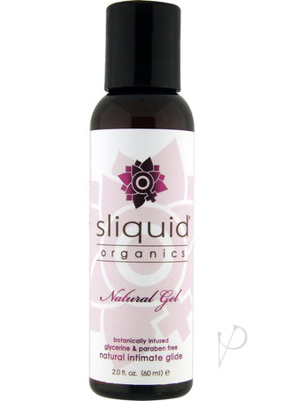 Sliquid Organics Natural Botanically Infused Gel Lubricant - 2oz