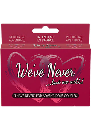 We've Never ...But We Will - Couples Card Game