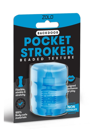 ZOLO Backdoor Pocket Stoker Beaded Texture - Blue